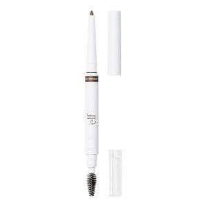 e.l.f. Instant Lift Brow Pencil DEEP BROWN + SPOOLIE COMB VEGAN CRUELTY FREE NIB